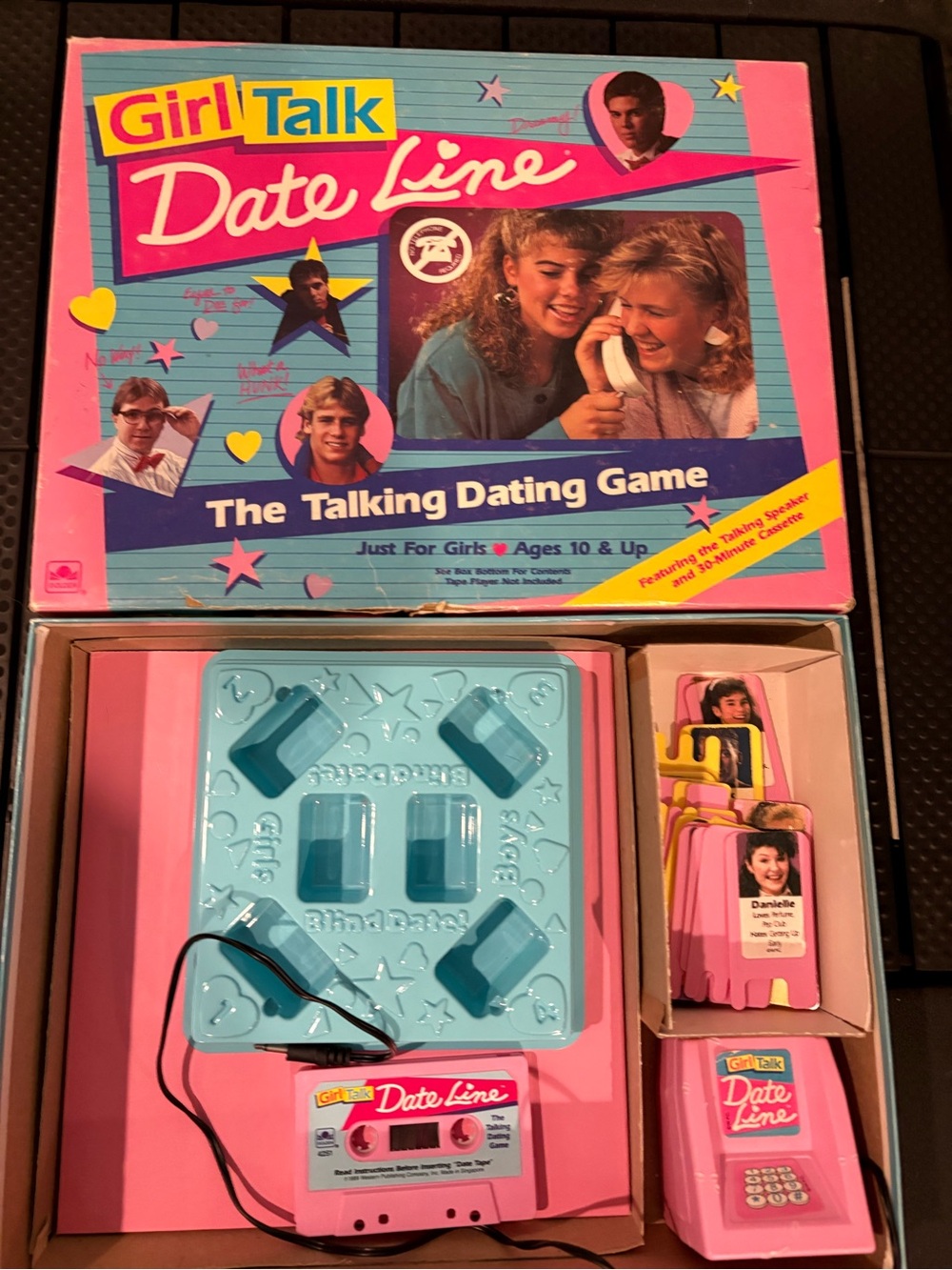 Date Line Talking Dating Game - Pink & Teal